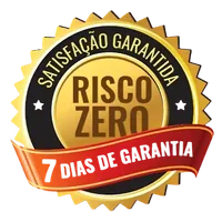 Satisfação garantida: 7 dias de garantia